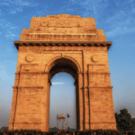 India Gate New Delhi landmark visited during a cultural shore excursion in India