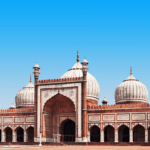 Jama Masjid Delhi landmark visited during a cultural shore excursion in Old Delhi India